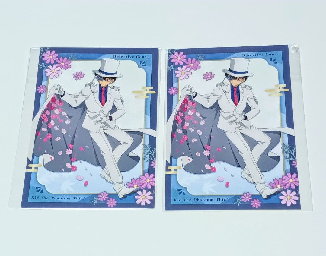 名探偵コナン 秋の華和装 怪盗キッド 17点セット スパークル缶バッジ含む