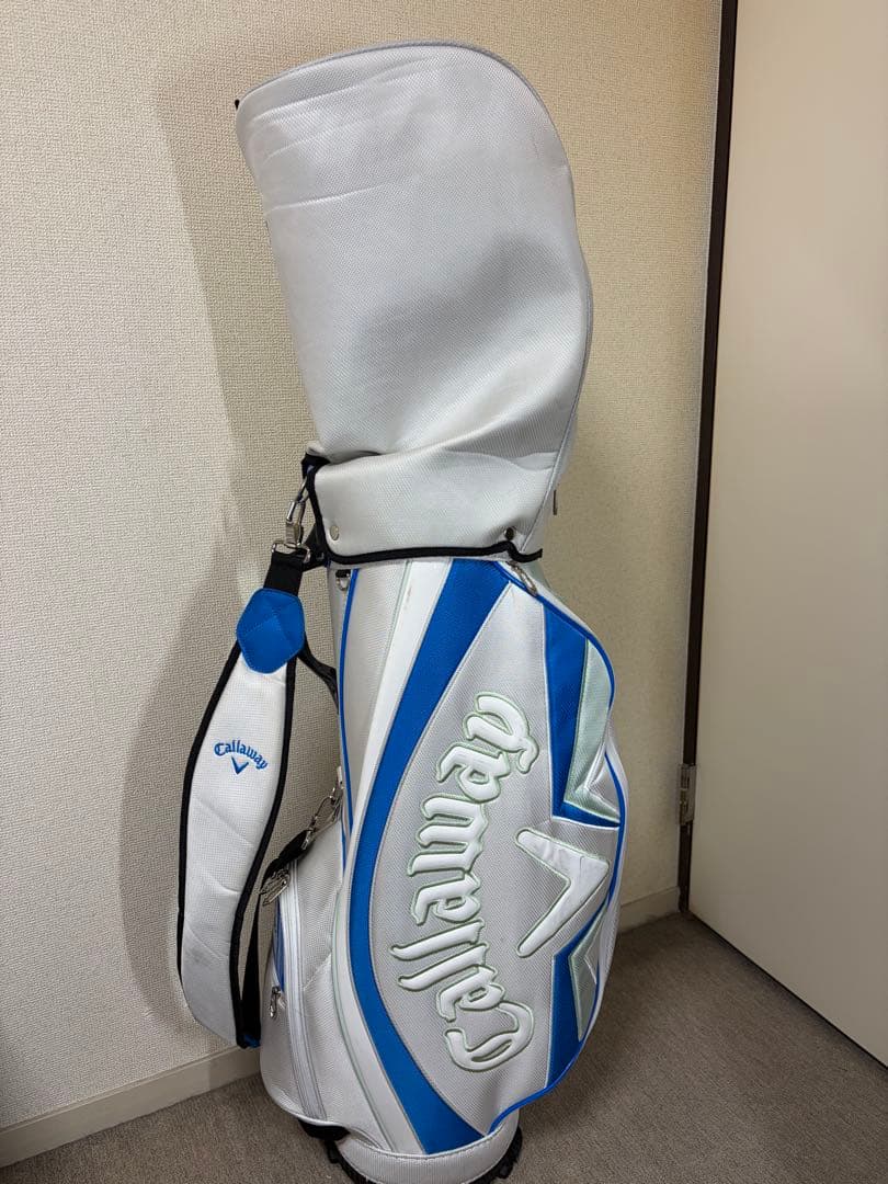 Callaway キャディバッグ ホワイト/ブルー