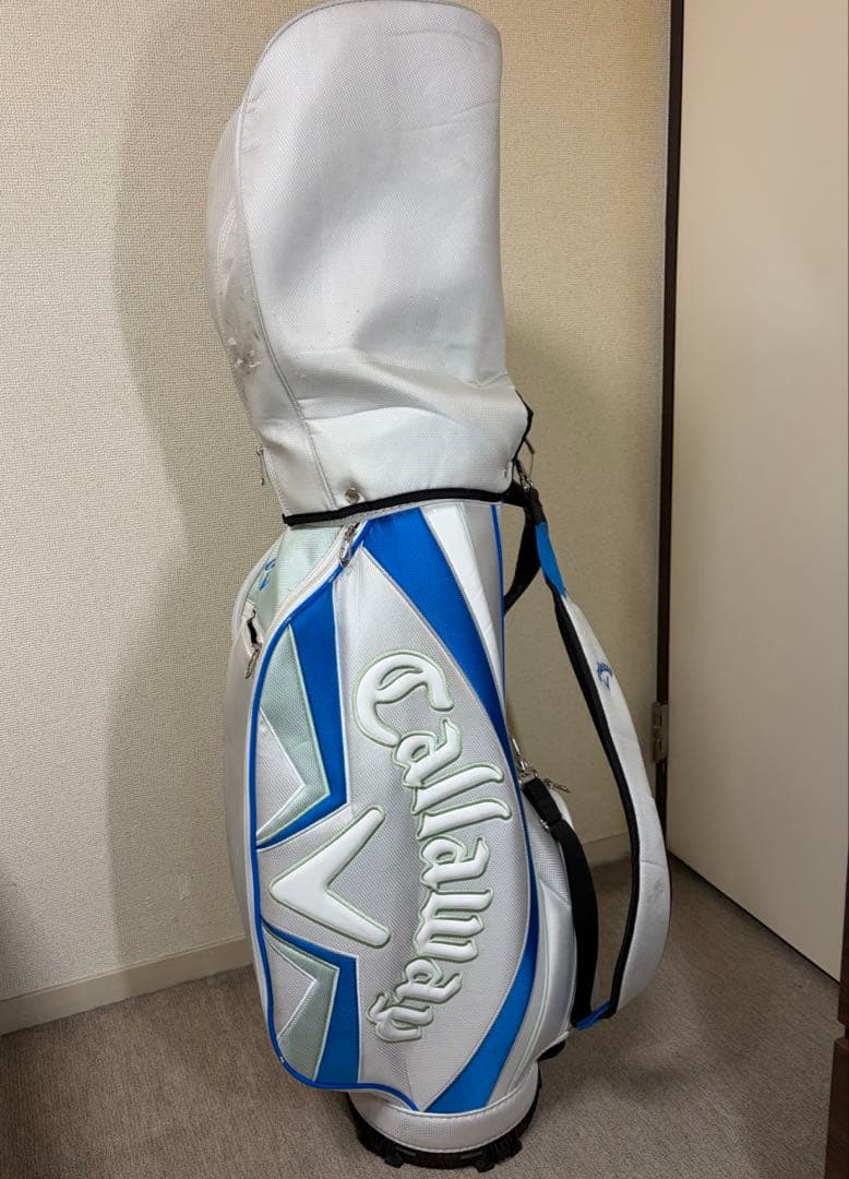 Callaway キャディバッグ ホワイト/ブルー