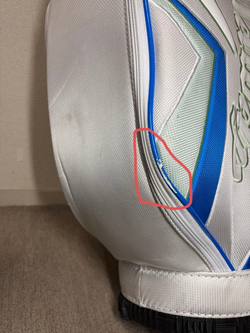 Callaway キャディバッグ ホワイト/ブルー