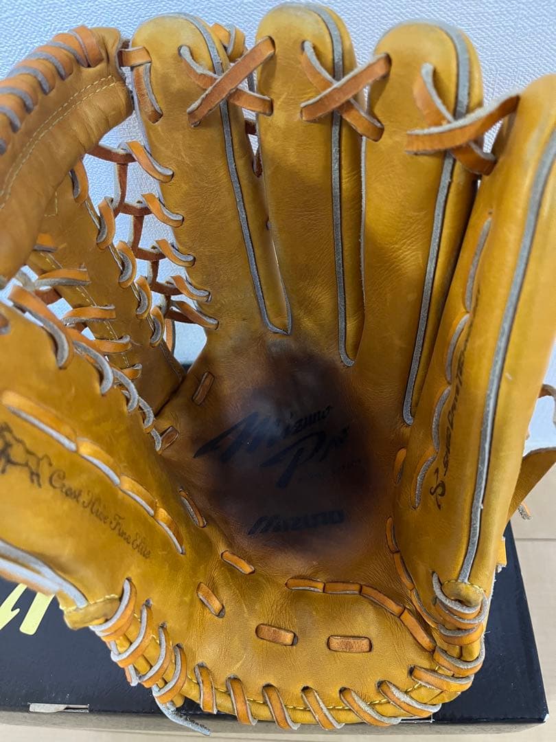 大人気ミズノプロ　軟式用　外野手　グローブ