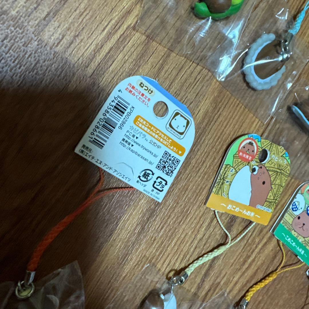 全て新品　カピバラさん♡ご当地根付ストラップ　27個（くまモン/dr.イエロー）