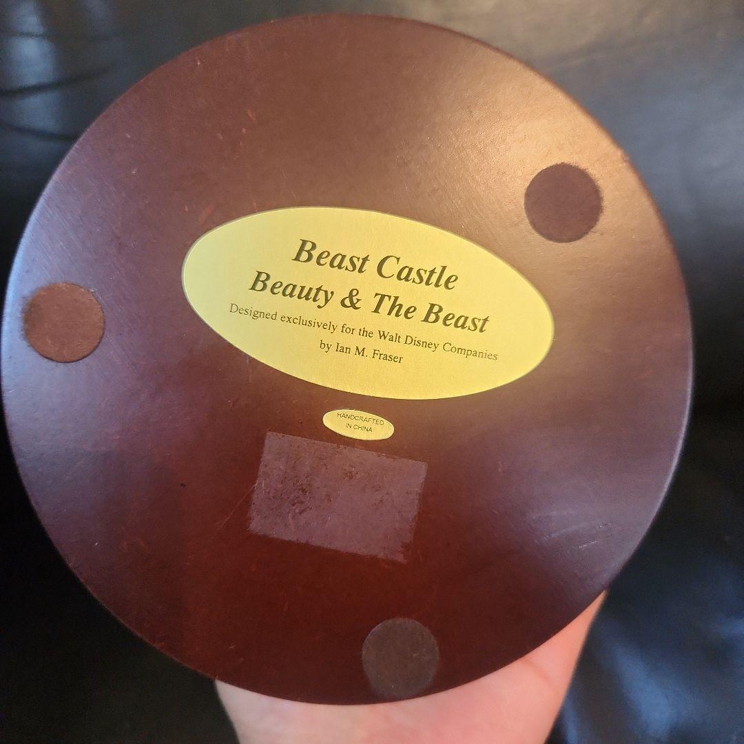 Beast Castle ミニチュア　正規品　ディズニー　レア　陶器