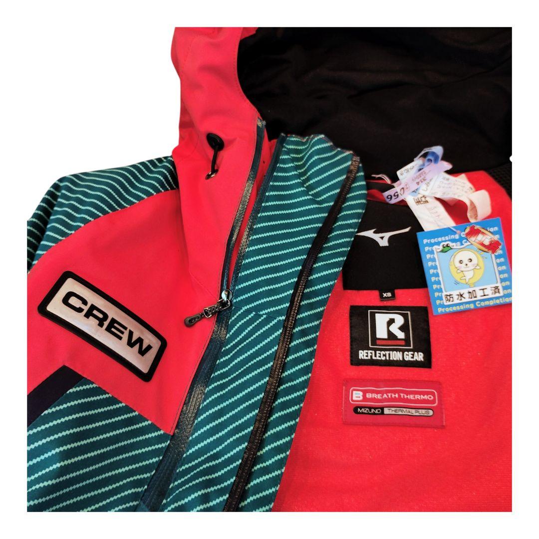 【極暖4点セット！クリーニング済】ミズノ スキーウェア上下・帽子・ゴーグル付