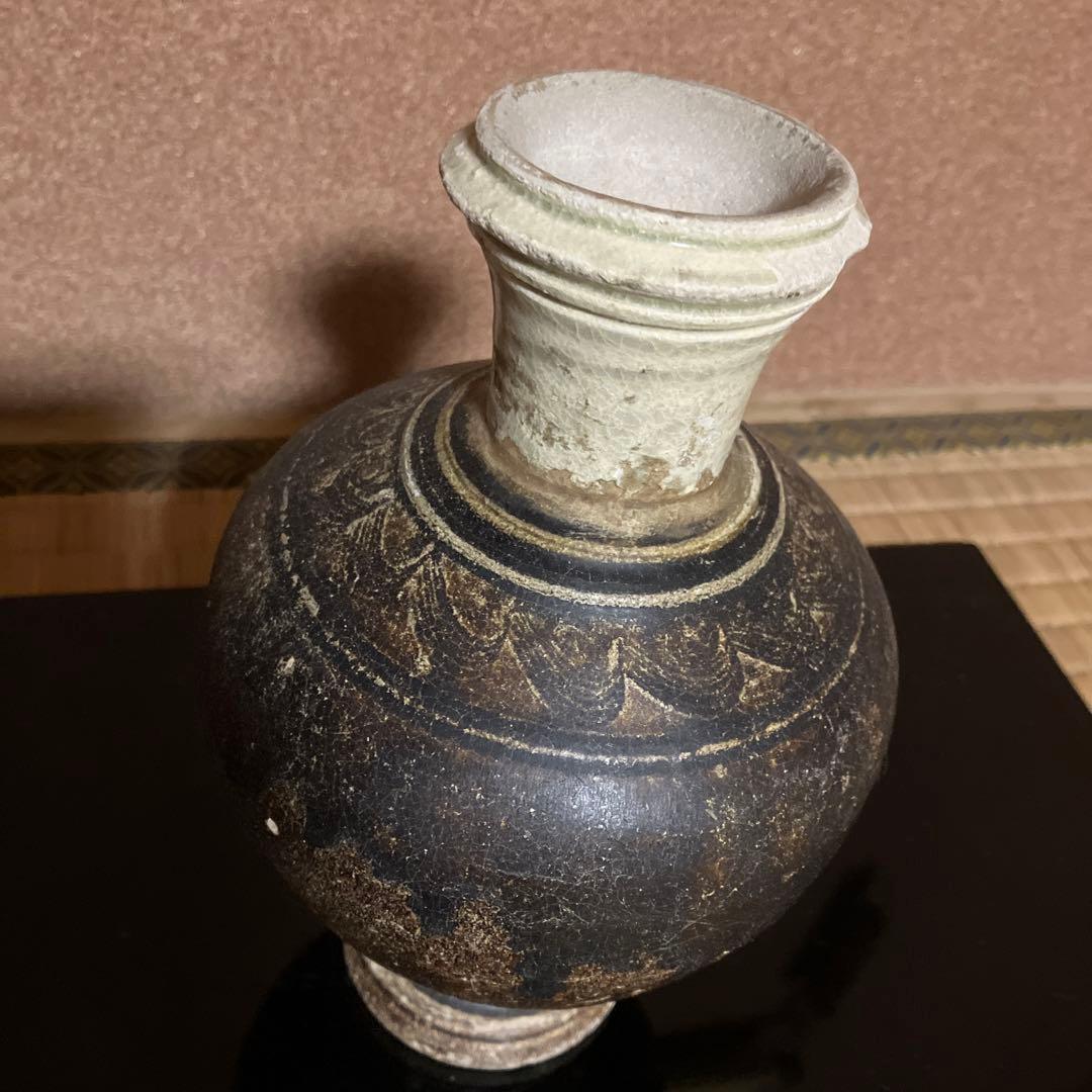 こたつ様　クメール出土の壺 希少品　骨董　古美術品
