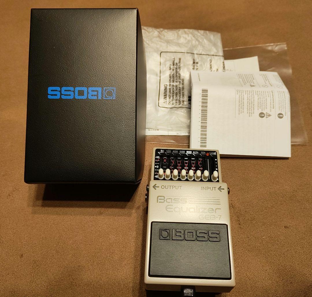 BOSS GEB-7 【新品同様】 ベース イコライザー/グライコ/BASS