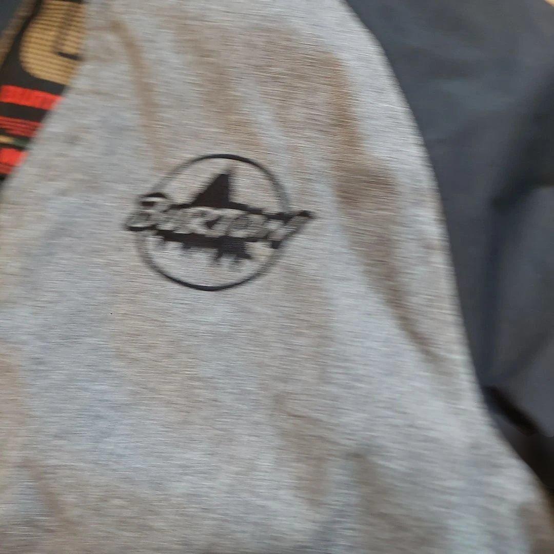 Burton スノーボードウェア Mサイズ グレー/赤