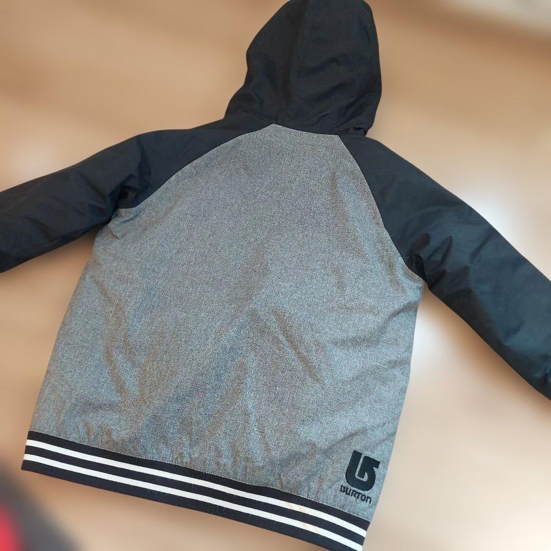 Burton スノーボードウェア Mサイズ グレー/赤