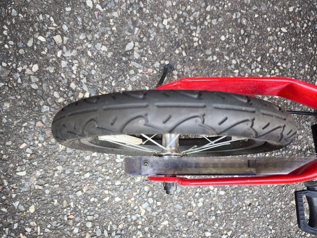 へんしんバイク　赤色