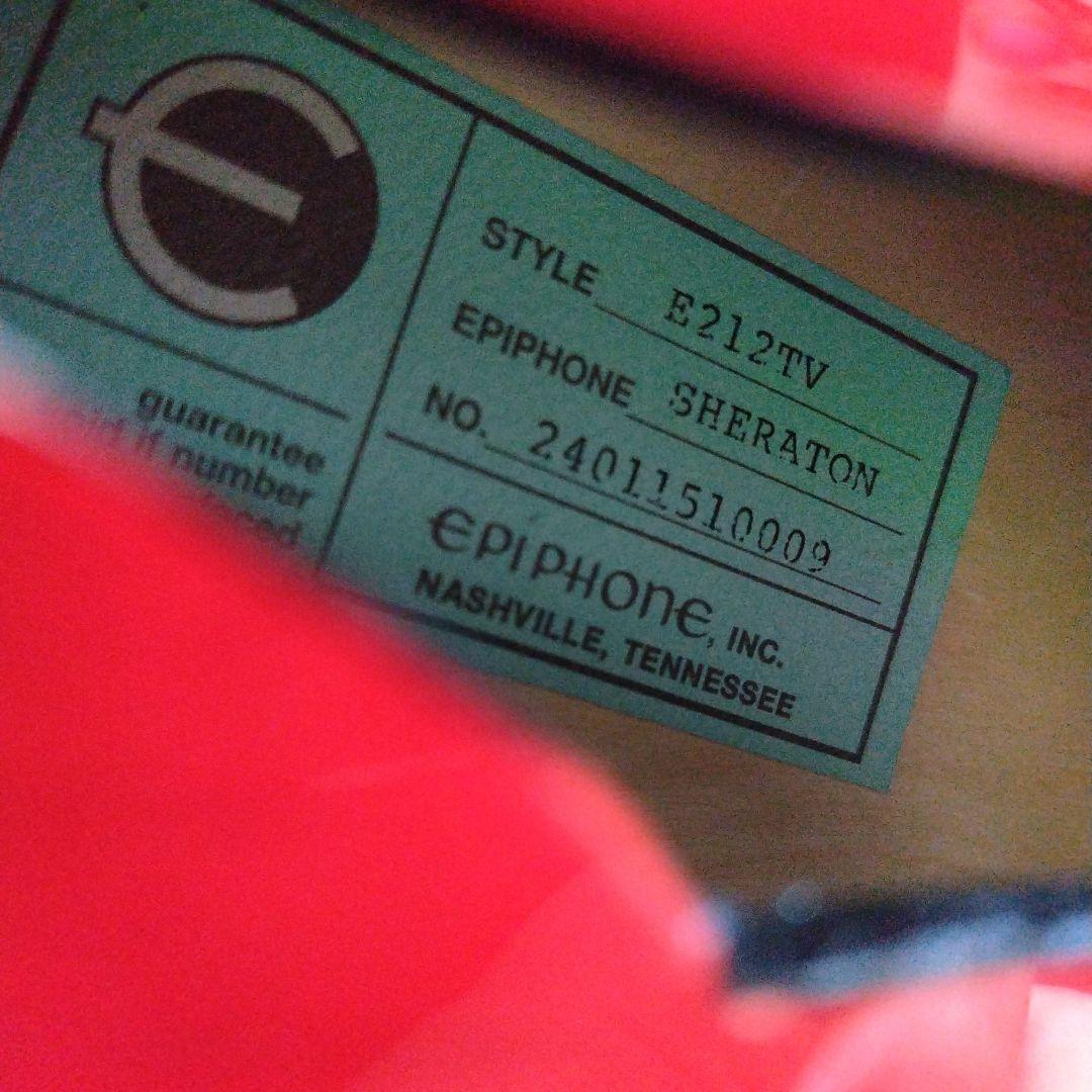 ★レア　Epiphone 150th Anniversary Sheraton
