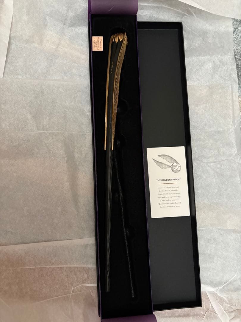 ハリー・ポッター 金のスニッチの杖 ニューヨーク購入品