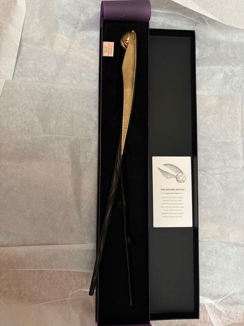 ハリー・ポッター 金のスニッチの杖 ニューヨーク購入品