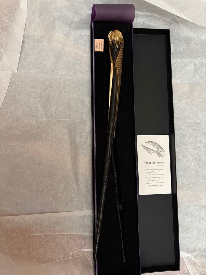 ハリー・ポッター 金のスニッチの杖 ニューヨーク購入品