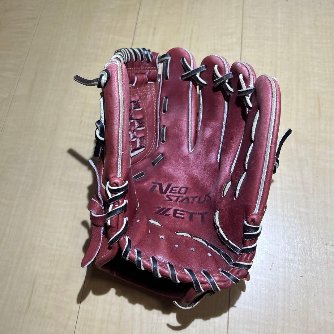 ZETT ネオステイタス　軟式少年用グローブ　右投用
