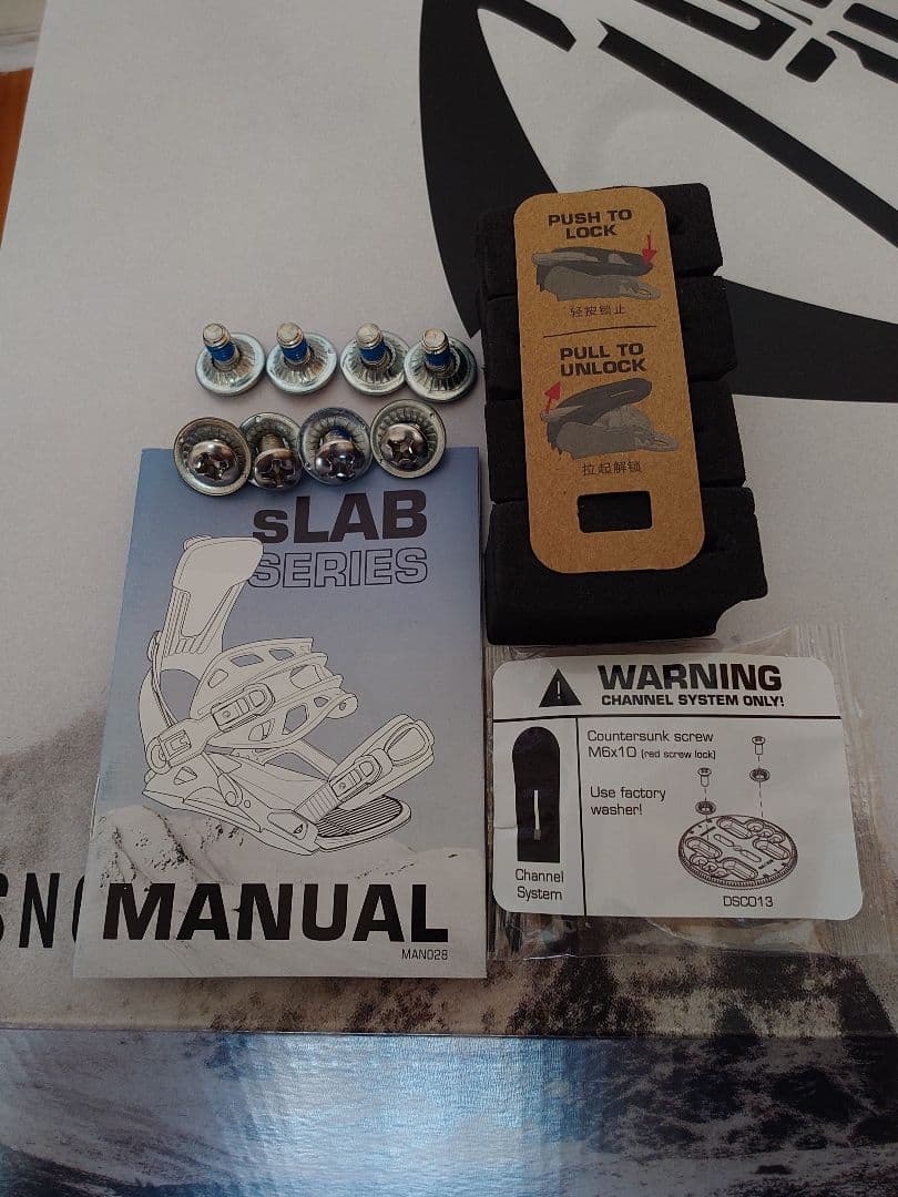 SP TEAM スノーボード ビンディング Mサイズ