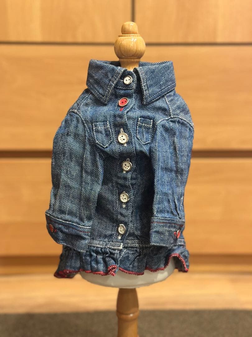 アトリエgg ビンテージ風　デニムワンピース