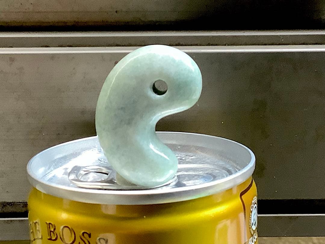 ⭕️幸福を呼び込む勾玉‼️ 糸魚川翡翠小滝産勾玉　鑑定ソーティング付　本物の高品質を