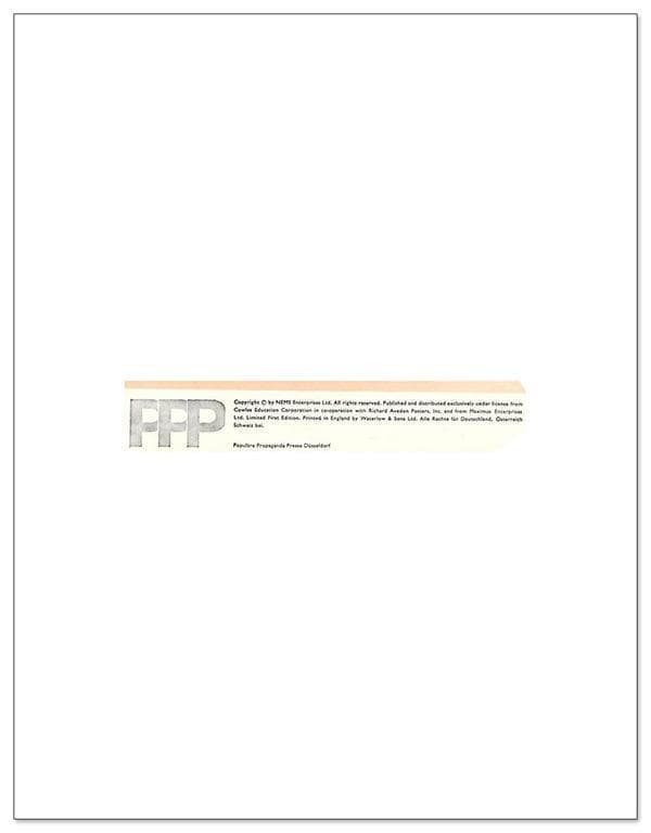 ジョン・レノン 1967年 リチャード アベドン アートポスター