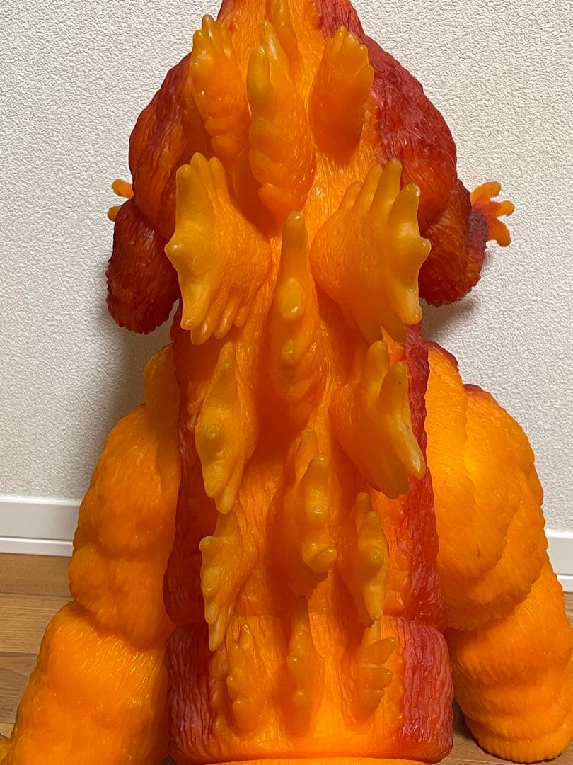 バンダイ 超大級 ゴジラ ファイナルプレミアム バーニングゴジラ 愛蔵版 ソフビ