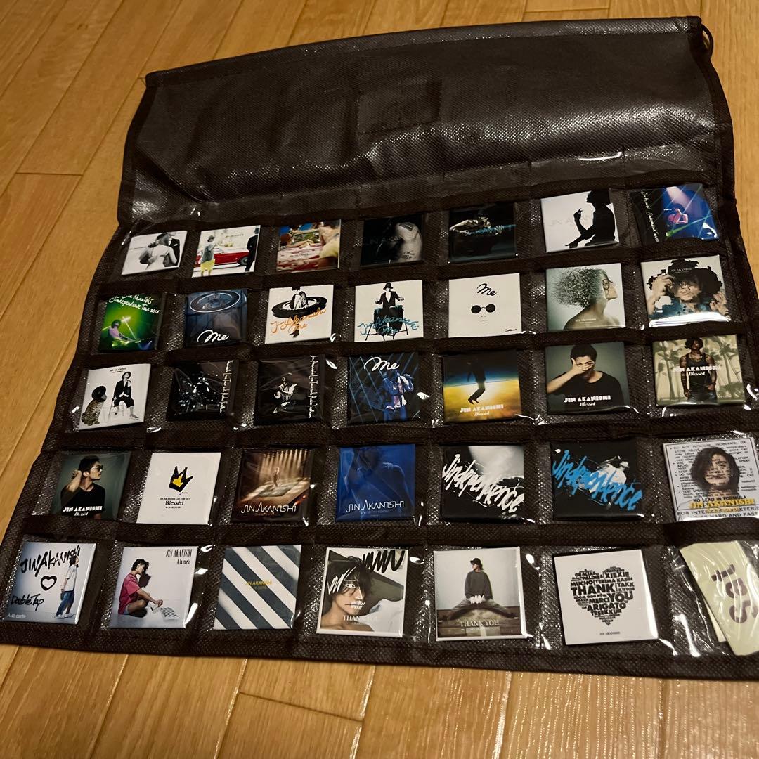 赤西仁　缶バッジ　コンプリート全部セットで