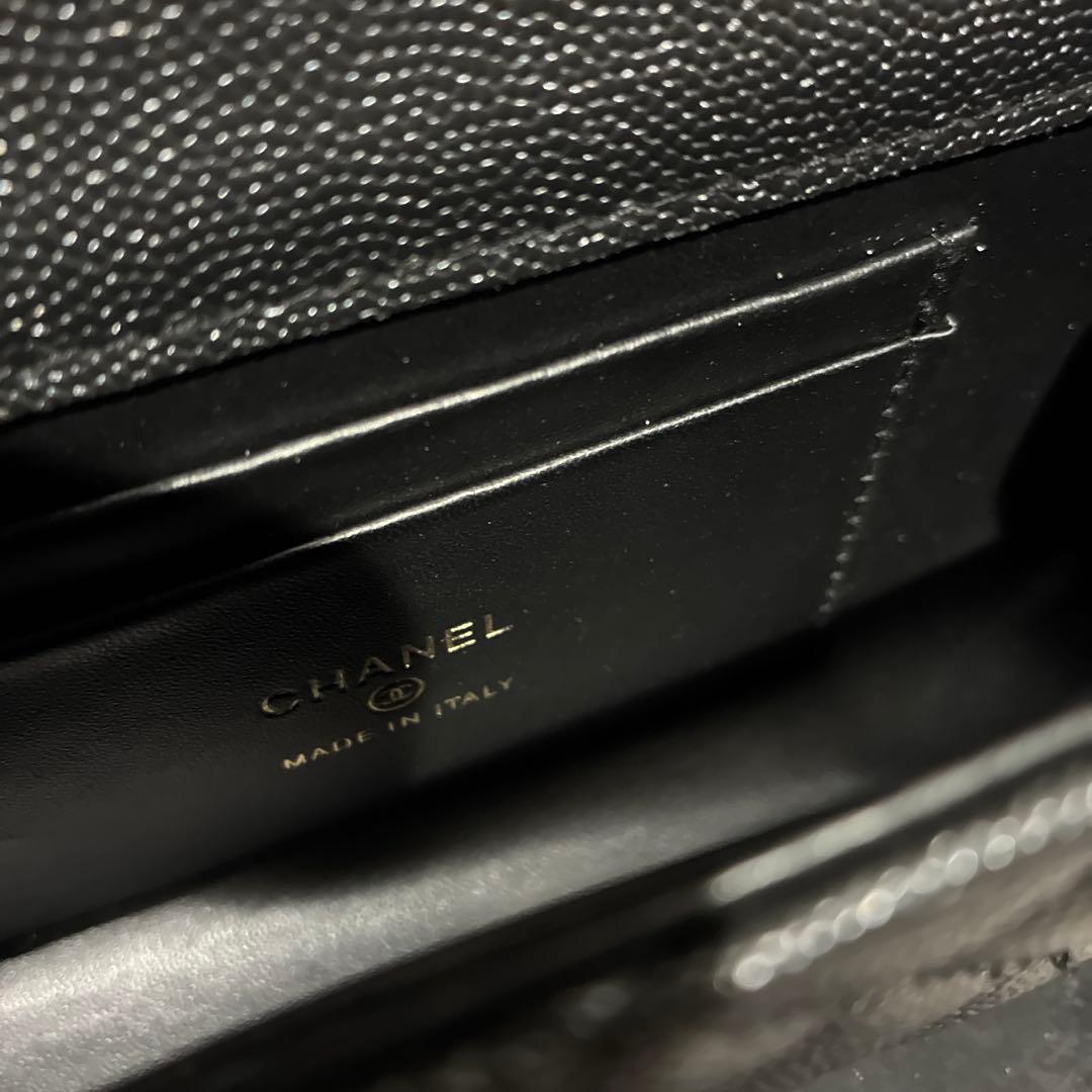 CHANEL シャネル　make up ノベルティ　チェーンショルダーバッグ　黒