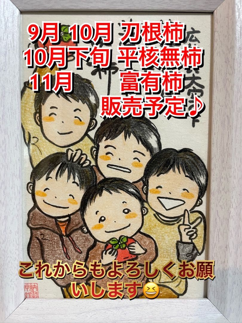 ぷーさん専用 柿 箱込20キロ 刀根柿 家庭用 なおキングの柿