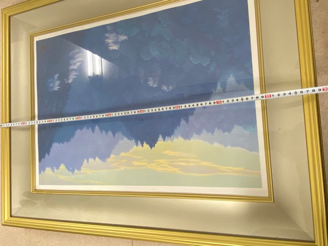 3-1358 東山魁夷　新復刻画『春の曙』