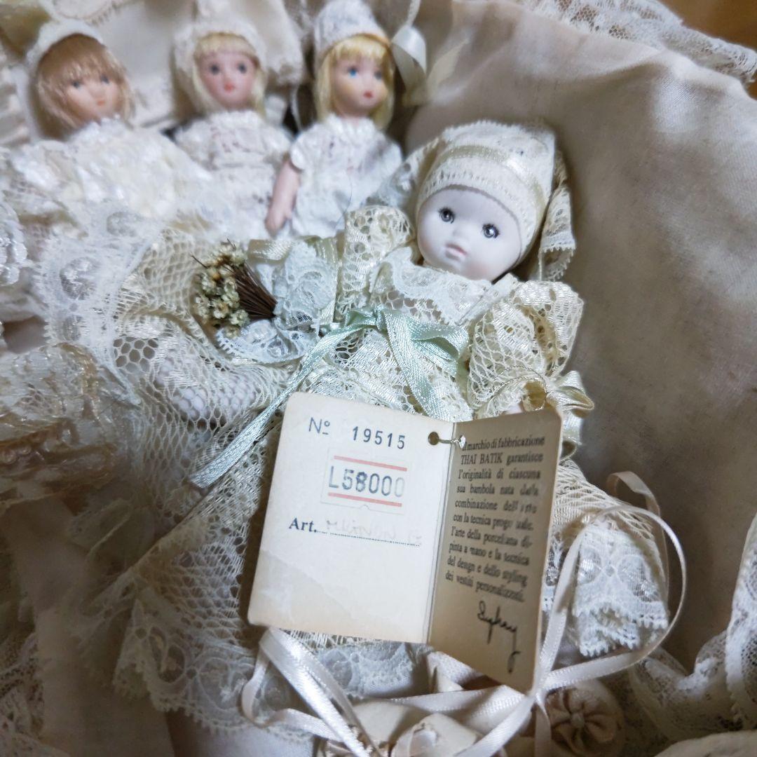 た*う様 【最終値下】アンティークバスケットドールセット