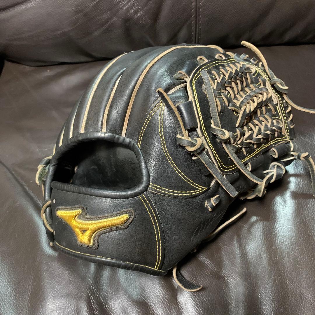 ミズノプロ　硬式内野手用グローブ　haga製　japan