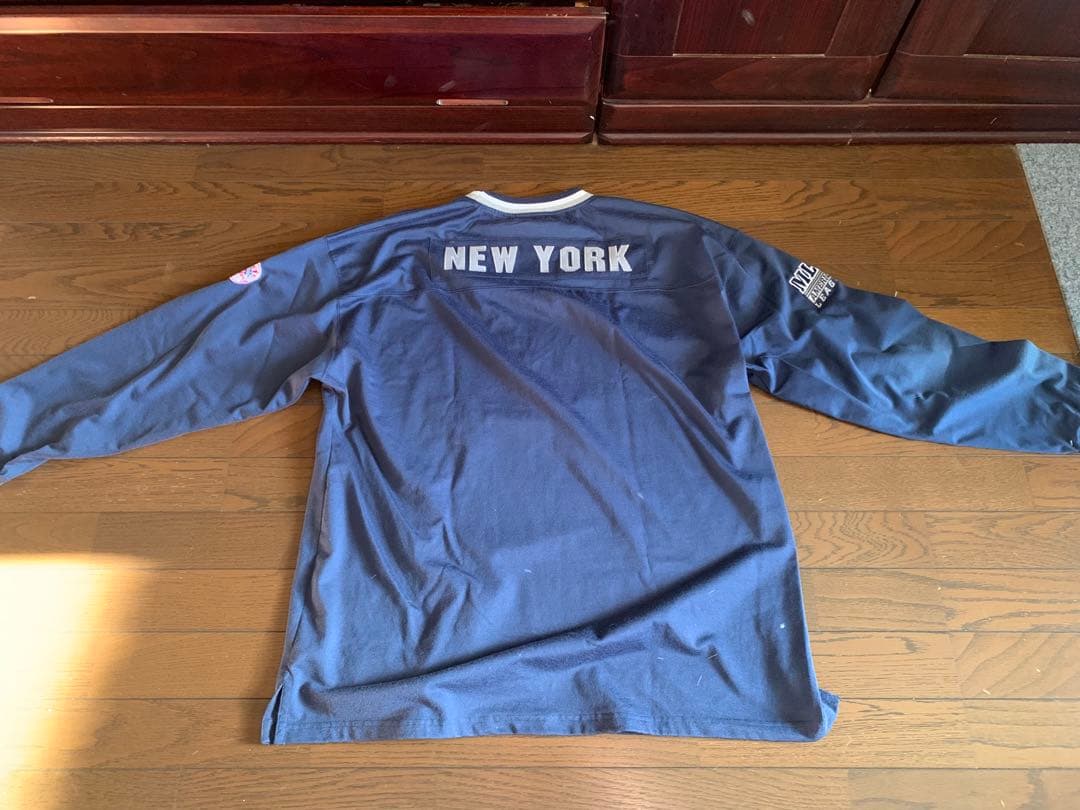 ニューヨーク・ヤンキース トレーナー 松坂大輔サインRamsワッペン