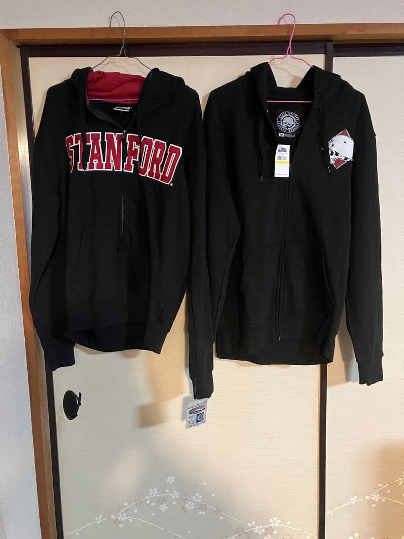 未使用パーカ2着