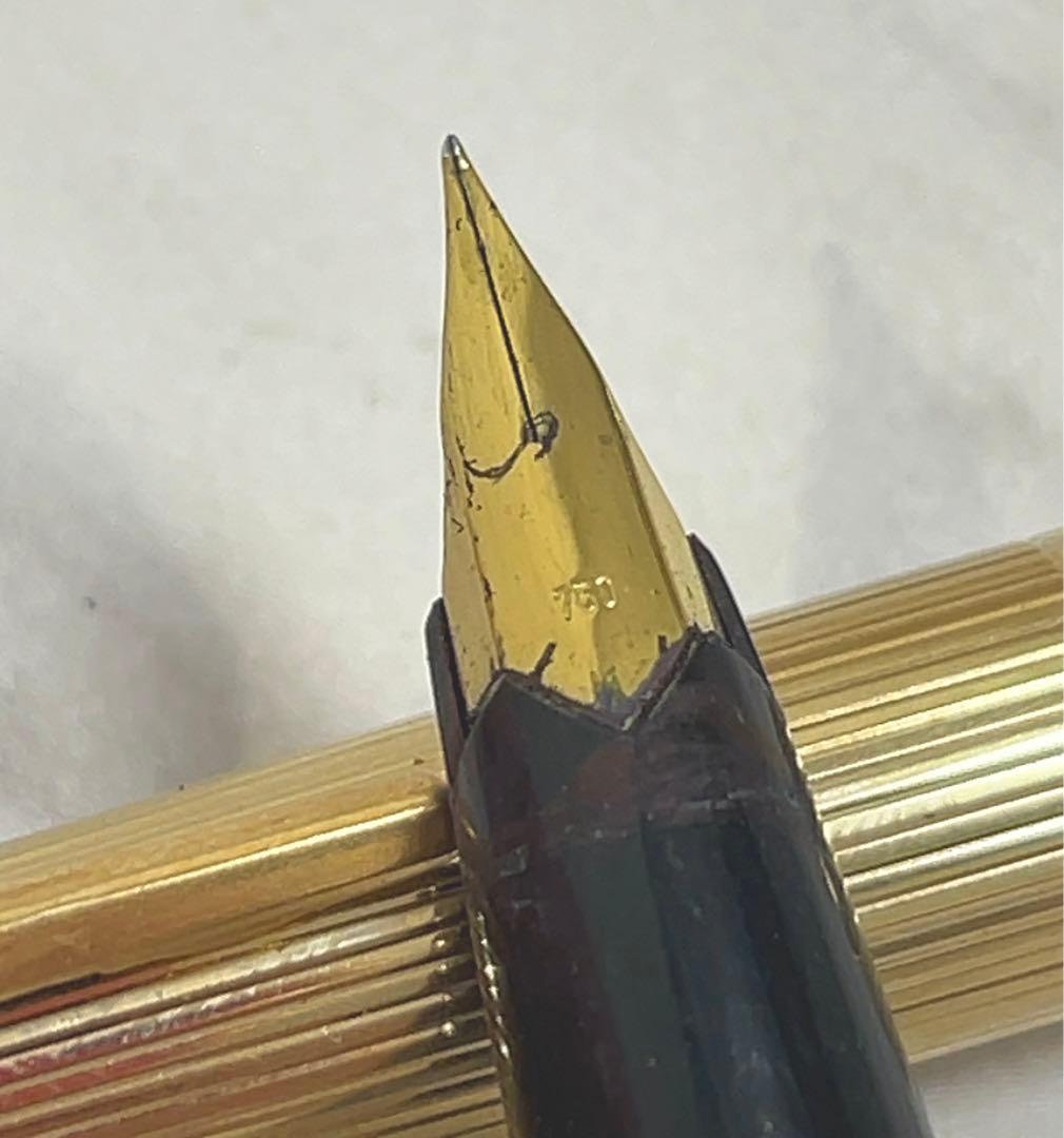 ジャンク★MontBlanc　モンブラン　万年筆　1246　ペン先750