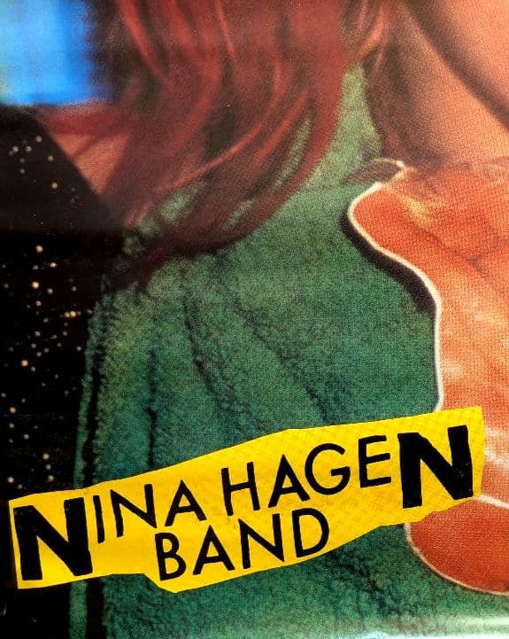 ニナ ハーゲン バンド/ウンバハーゲン 1979年 日本限定 貴重プロモポスター