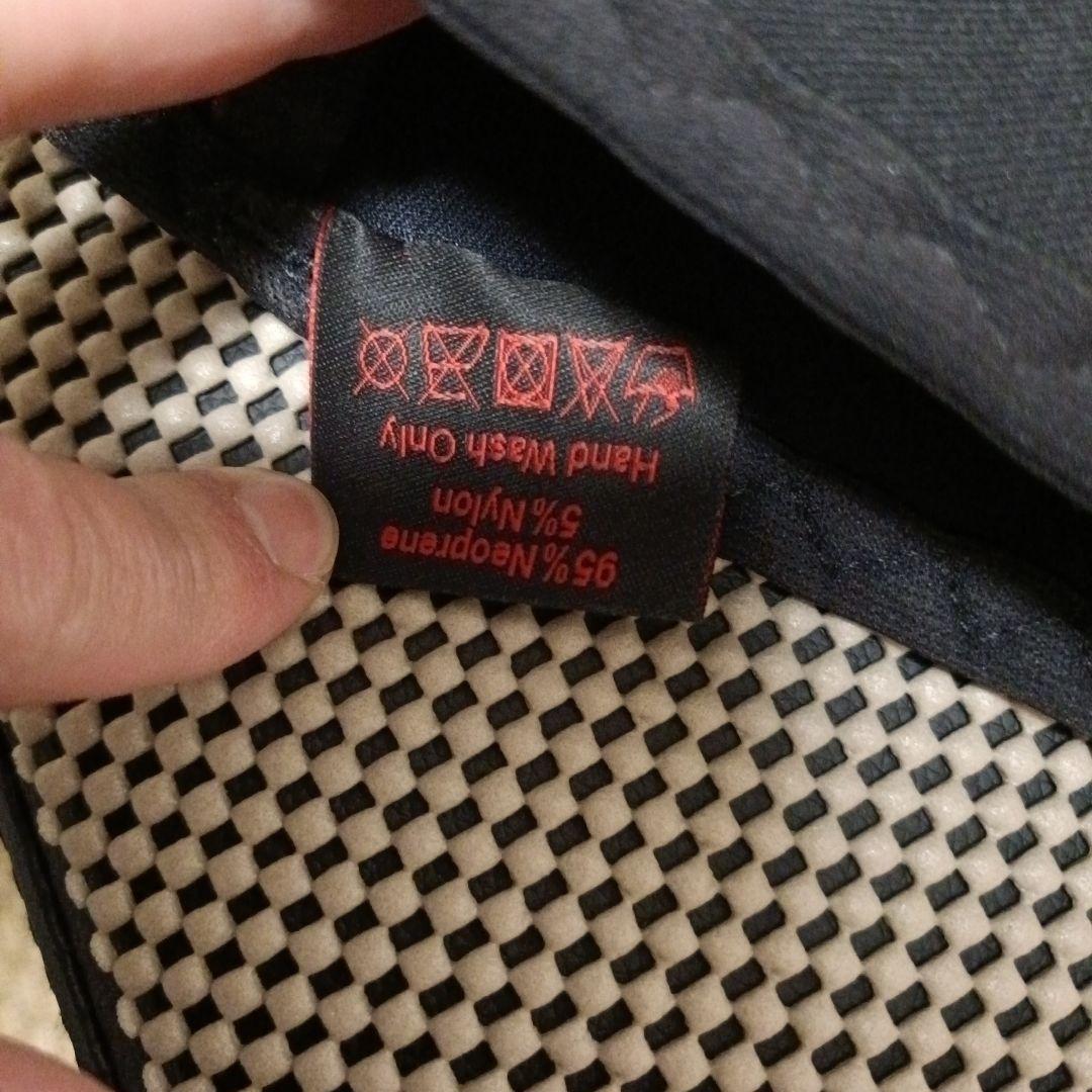 ヤマト 　SBD ニースリーブ 黒/赤　サイズXL