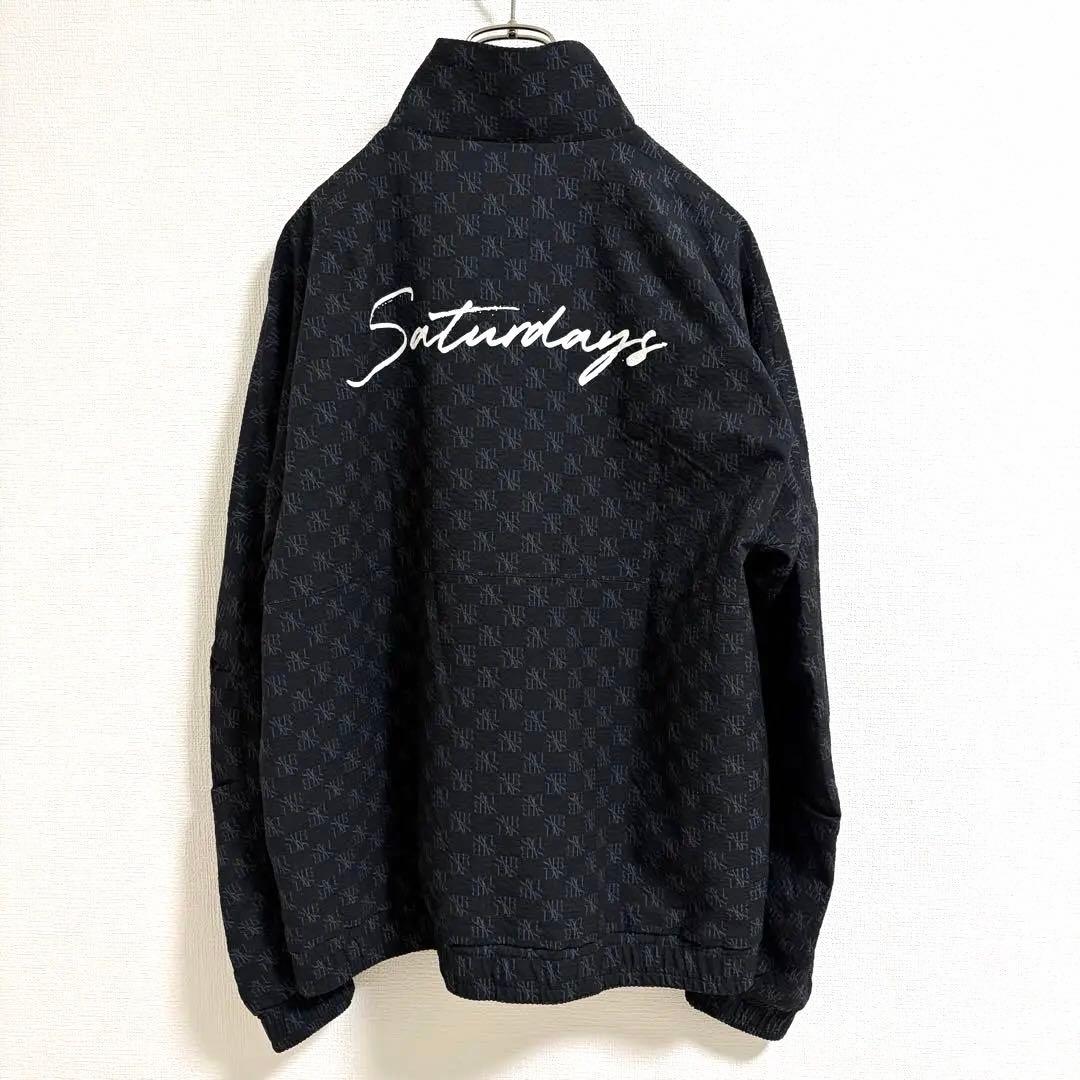 SATURDAYS SURF NYC ゴルフ シアサッカージャケット ブルゾン