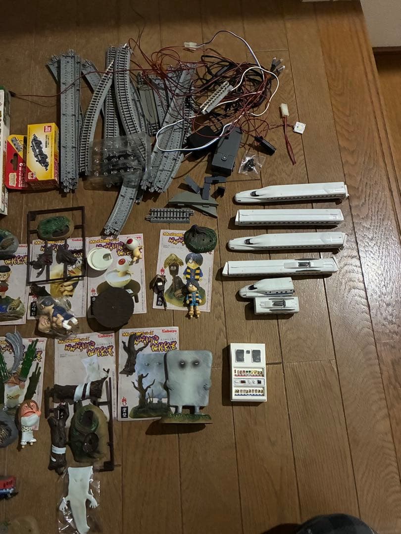 訳あり　鬼太郎列車模型　キハ40 ゲゲゲのしげる　妖怪絵巻　他多数