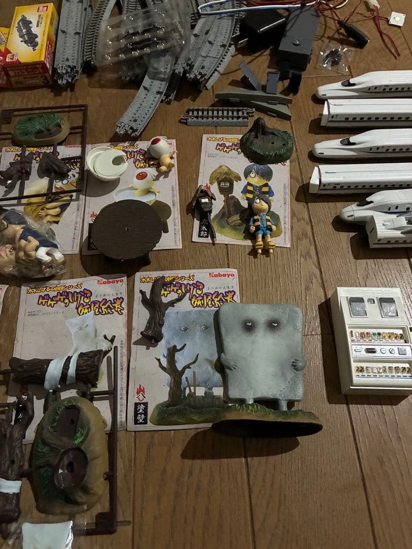 訳あり　鬼太郎列車模型　キハ40 ゲゲゲのしげる　妖怪絵巻　他多数