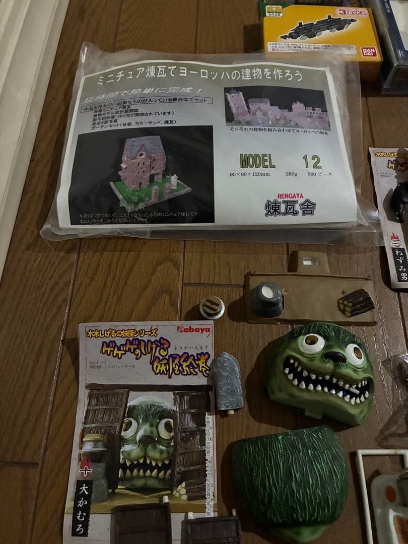 訳あり　鬼太郎列車模型　キハ40 ゲゲゲのしげる　妖怪絵巻　他多数