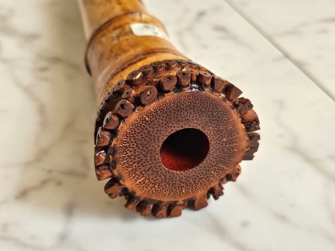 尺八　真竹　展示品　翠光