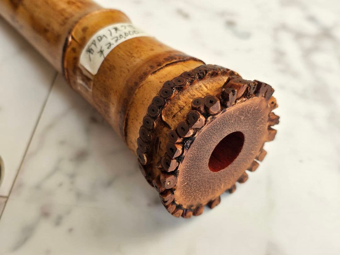 尺八　真竹　展示品　翠光