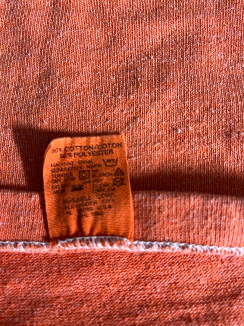 ラッセルアスレチック M ビンテージ　フットボール七分丈シャツ