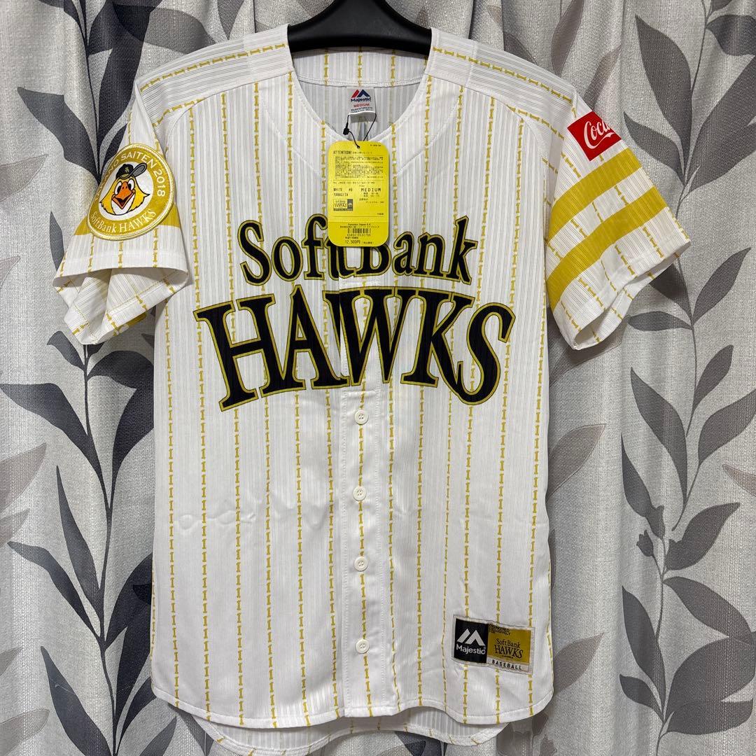 柳田悠岐選手 【Mサイズ】 鷹の祭典2018 ソフトバンク ユニフォーム