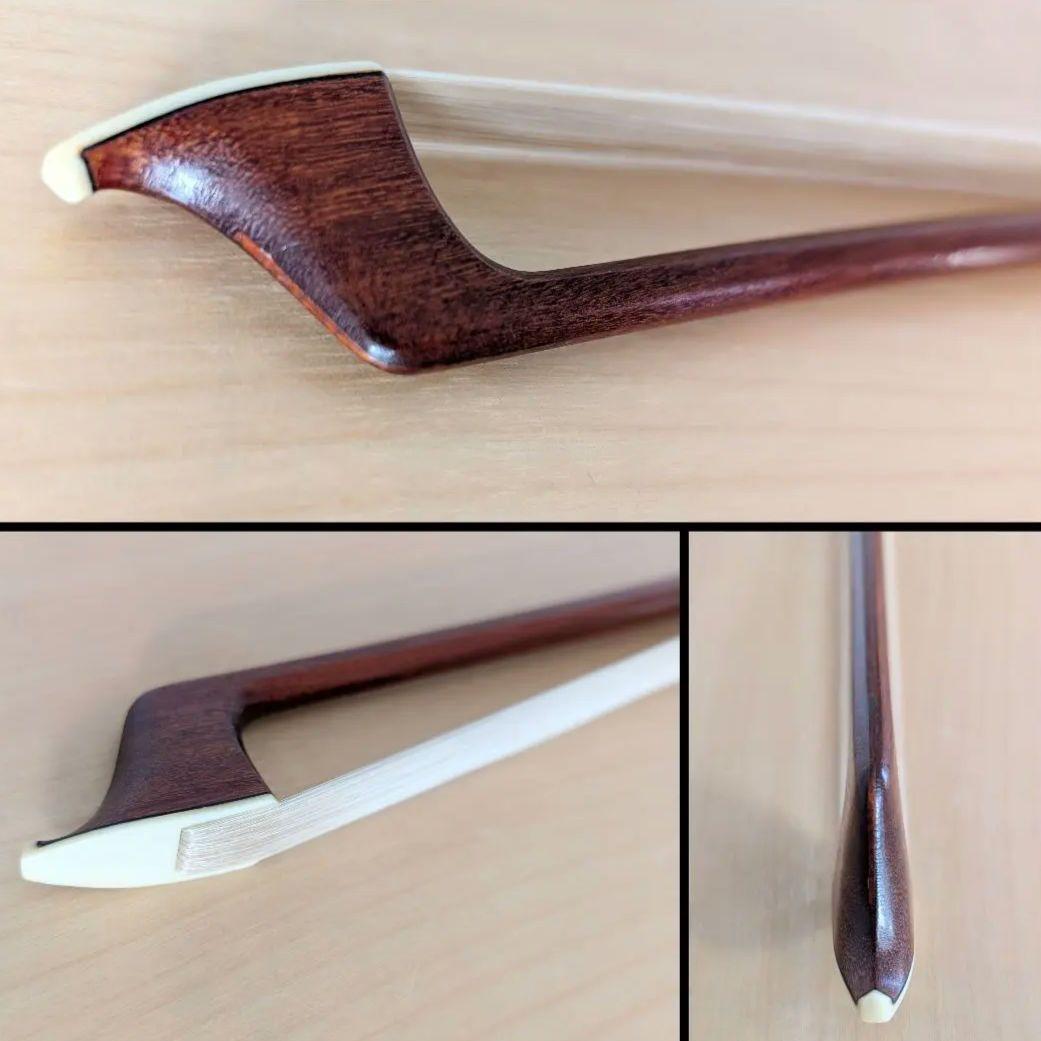 【チェロ弓】ALFRED KNOLL 角弓ドイツ 軽量 フルサイズ 修理痕