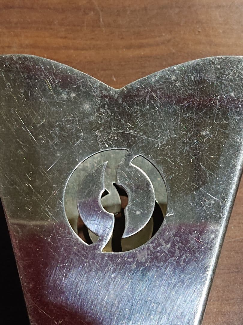 日食 日本食堂 ペーパーナプキンホルダー 金属製 食堂車国鉄鉄道