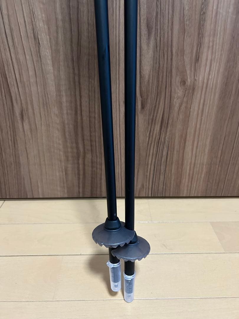 LEKI スキー伸縮式ストックPITCH BACK VARIO 替リング付