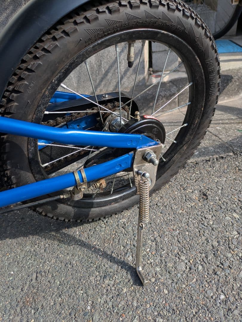 東京　引渡　子供・幼児用自転車 16インチ 青　補助輪付き　近隣配送致します。