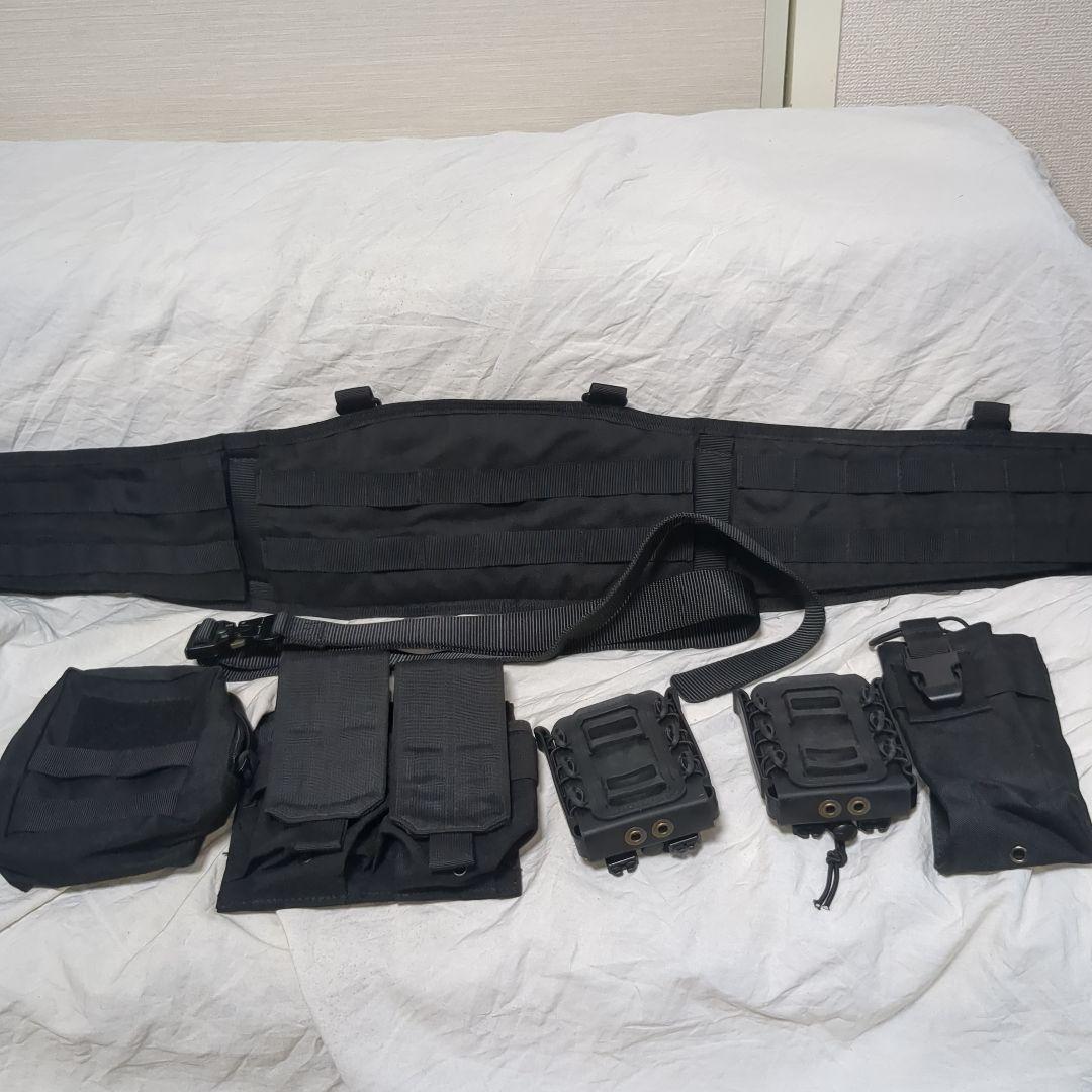 BLACKHAWK 実物旧型チェストリグ 装備一式セット　黒