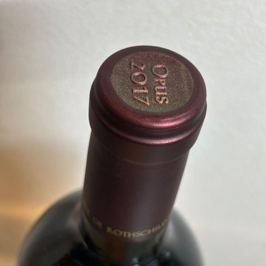 NA3776 未開栓! OPUS ONE オーパスワン ワイン 2017 750