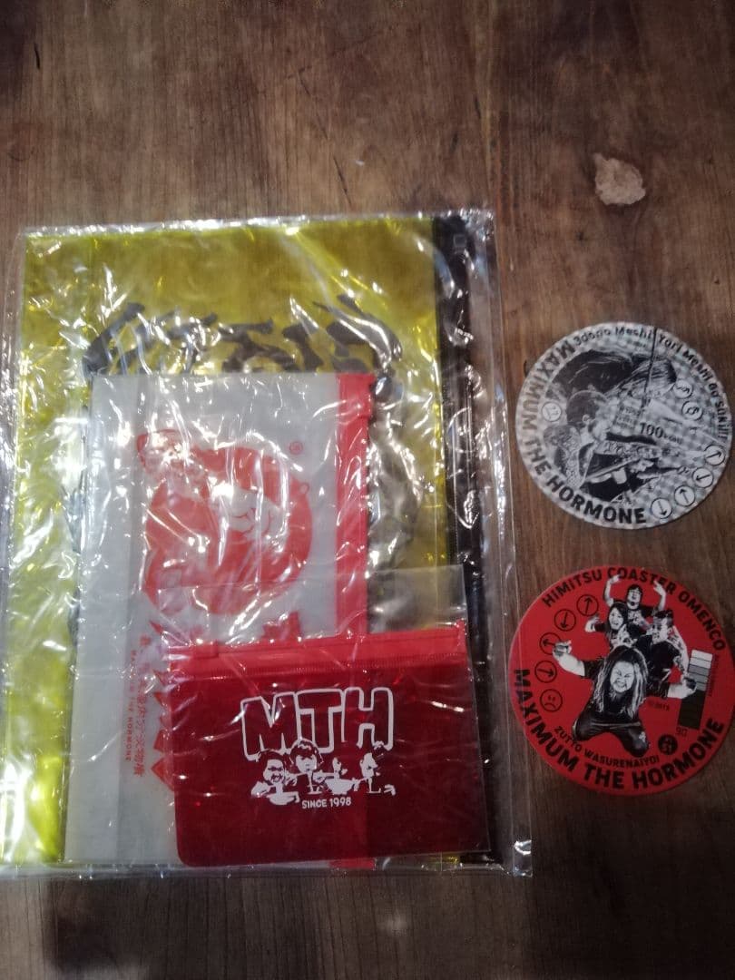 マキシマムザホルモン　 ポーチとメンコセット　シークレット