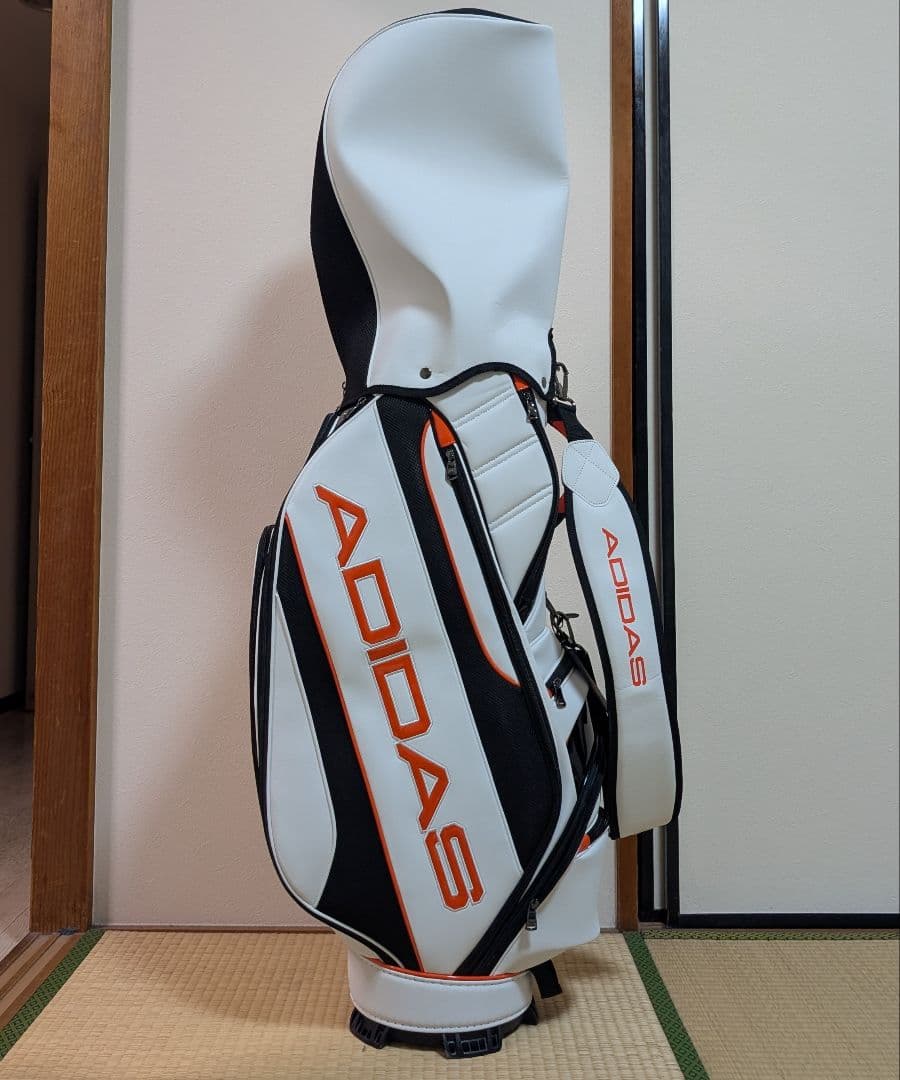 adidas キャディバッグ 新品未使用 ゴルフバッグ